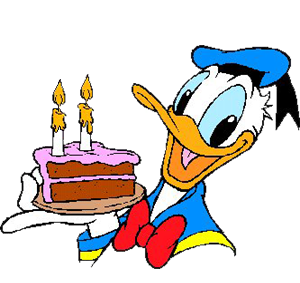 Donald Duck on Donald Duck Happy Birthday 2 Years